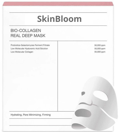 SkinBloom - Masque Visage Bio-Collagène