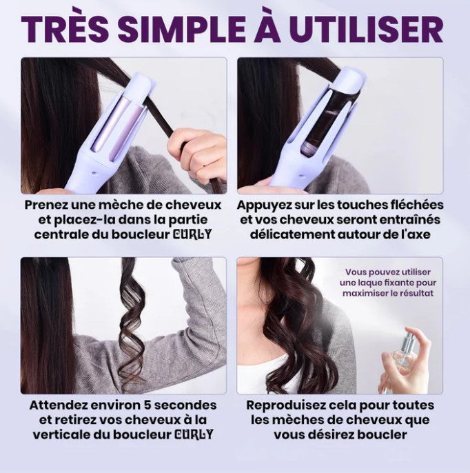 Magic Curly - Fer à friser professionnel